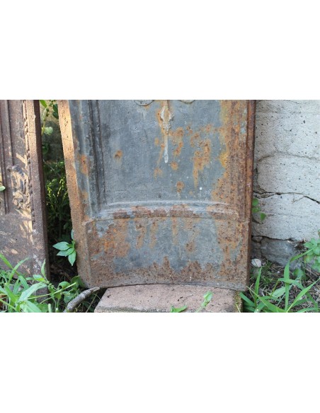 CG 050 CAMINETTO CONTROCUORE IN FUSIONE DI GHISA D'ARTE