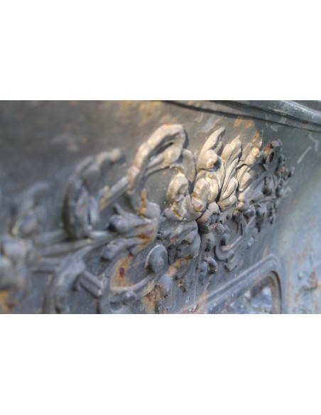 CG 050 CAMINETTO CONTROCUORE IN FUSIONE DI GHISA D'ARTE