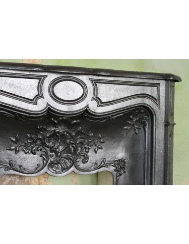 003GH CAMINETTO LARCHER "NAUTILUS" IN GHISA...