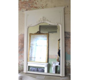 018M CAMINIERA LUIGI XV A PANNELLO CON DECORAZIONI...