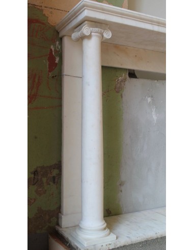 500 CAMINO IMPERO D'EPOCA, A COLONNE, SCOLPITO...