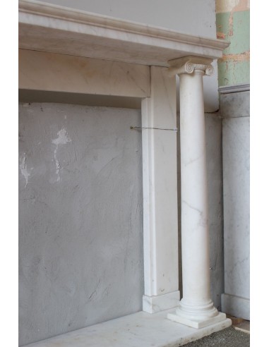 500 CAMINO IMPERO D'EPOCA, A COLONNE, SCOLPITO...