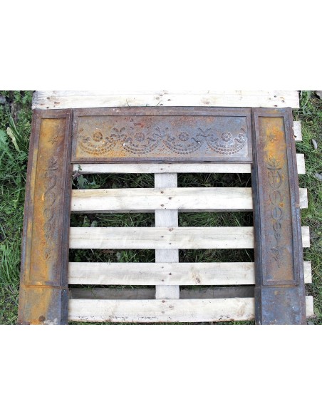 CG 150 CAMINO CONTROCUORE NEOCLASSICO IN FUSIONE DI GHISA ARTISTICA