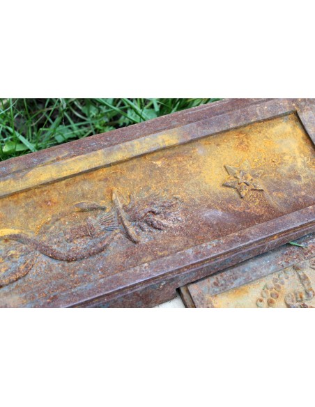 CG 150 CAMINO CONTROCUORE NEOCLASSICO IN FUSIONE DI GHISA ARTISTICA