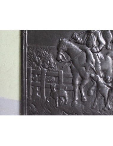 122 PIASTRA IN GHISA D'ARTE RAPPRESENTANTE...