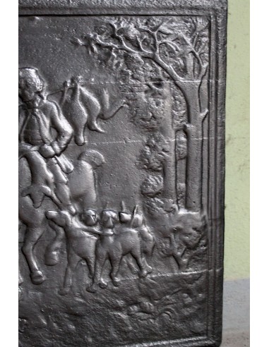 122 PIASTRA IN GHISA D'ARTE RAPPRESENTANTE...