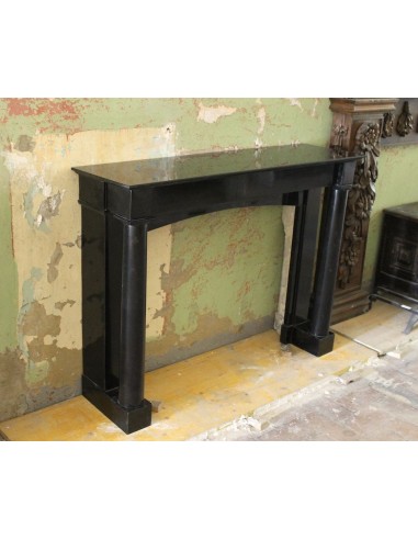 506 AG CAMINO IMPERO D'EPOCA A COLONNA SCOLPITO...