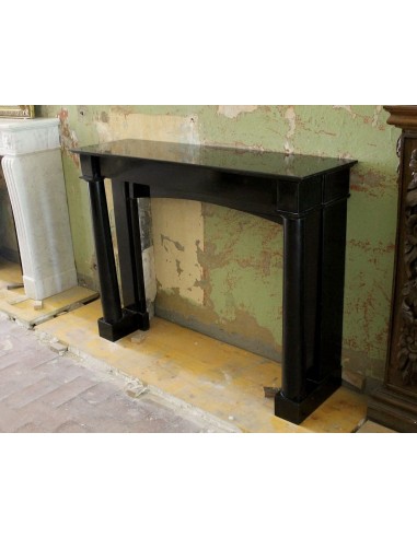 506 AG CAMINO IMPERO D'EPOCA A COLONNA SCOLPITO...