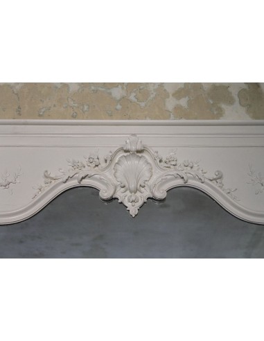 033G CAMINIERA BIANCO LACCATA PARTICOLARMENTE...