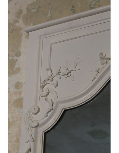 033G CAMINIERA BIANCO LACCATA PARTICOLARMENTE...