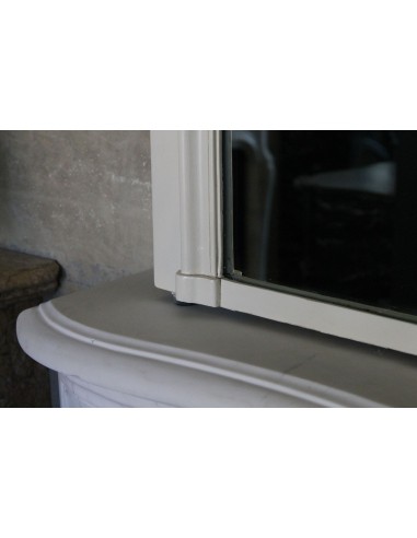 033G CAMINIERA BIANCO LACCATA PARTICOLARMENTE...