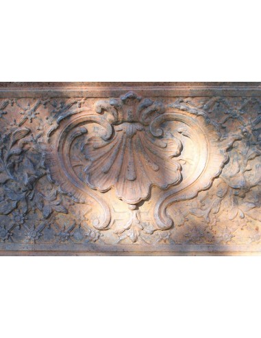 CG 048 ECCEZIONALE CONTROCUORE CAMINO LUIGI XVI...