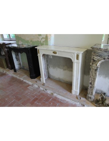 303 CAMINETTO "PARISIENNE" IN CANDIDO MARMO...