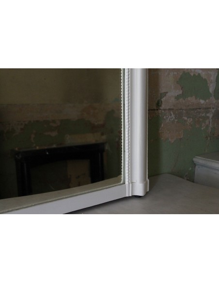 290 BIANCA CAMINIERA BAROCCA IN LEGNO E STUCCO