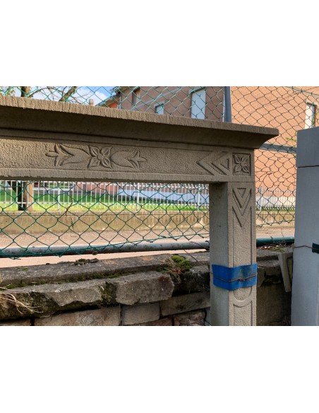 996 OCC CAMINETTO EMILIANO SCOLPITO IN PIETRA DI BARDI