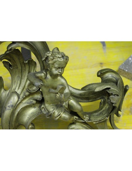 001 MERAVIGLIOSA COPPIA DI PUTTI MUSICI