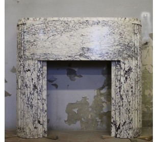 Cornice in marmo da camino di qualità uniche, eccezionale: un vero "pezzo unico" di stile ed epoca Art Deco