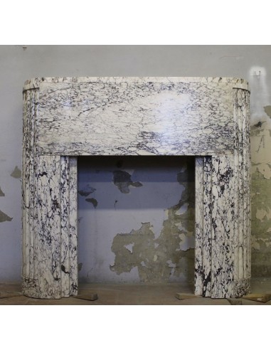 Cornice in marmo da camino di qualità uniche, eccezionale: un vero "pezzo unico" di stile ed epoca Art Deco