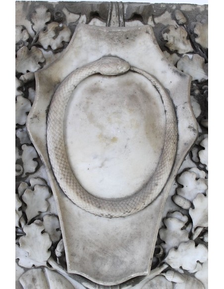 007 Coppia Stemmi, Lucca, Vipere che si mordono la coda.