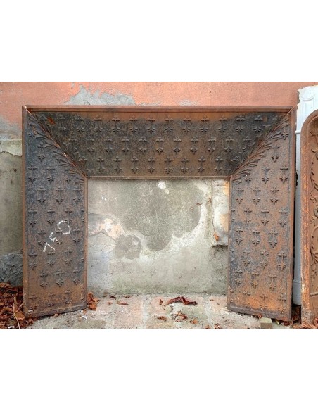 CG 093 CONTROCUORE RAFFIGURANTE IL BLASONE DEI DUCHI DI BORGOGNA