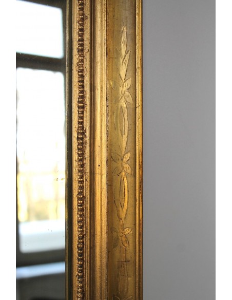 260 ORIGINALISSIMA QUANTO GRAZIOSA SPECCHIERA LUIGI XV CON CIMASA E PERLAGE