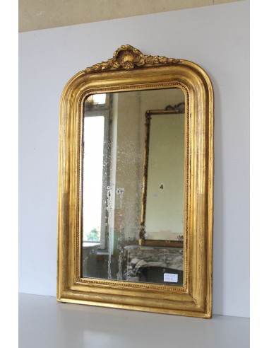 261 SPECCHIERA LUIGI XV IN FOGLIA D'ORO DI...