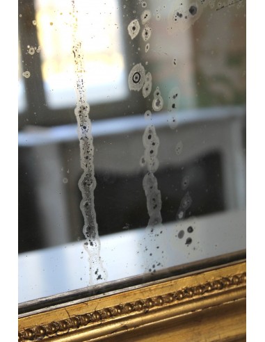 261 SPECCHIERA LUIGI XV IN FOGLIA D'ORO DI...