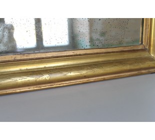 004 PICCOLA SPECCHIERA LUIGI FILIPPO DORATA CON DECORI... 2