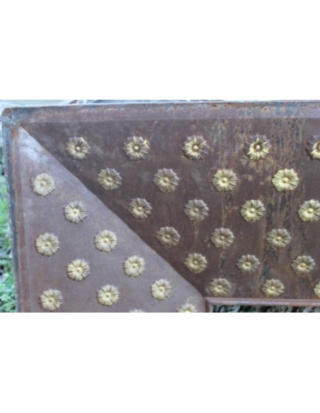 CG 037 CONTROCUORE LIBERTY IN LAMIERA DI FERRO RIBATTUTA