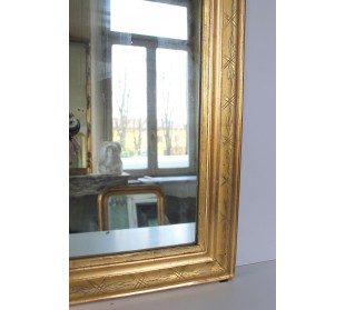 015 SPECCHIERA ANTICA IN FOGLIA D'ORO CON DECORI... 2