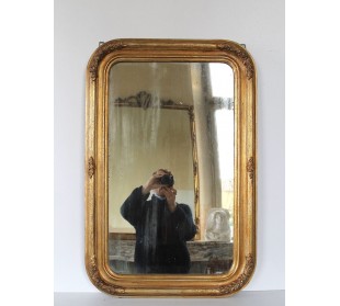 021 SPECCHIERA ANTICA A VASSOIO DORATA ARRICCHITA DA...