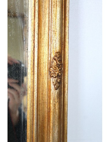 021 SPECCHIERA ANTICA A VASSOIO DORATA...