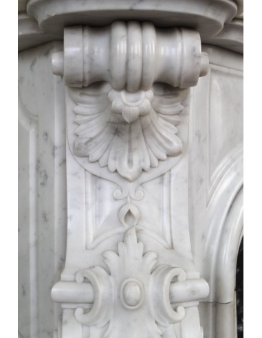 027 AG ECCEZIONALE CAMINO LUIGI XV "ROSACES"...