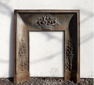 CG 068 CONTROCUORE CAMINO LUIGI XVI "PANIER FLEURI" IN...