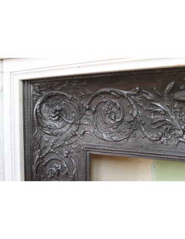 234 AG ECCEZIONALE CAMINO LUIGI XVI "RAMEAU...