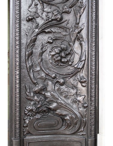 234 AG ECCEZIONALE CAMINO LUIGI XVI "RAMEAU...