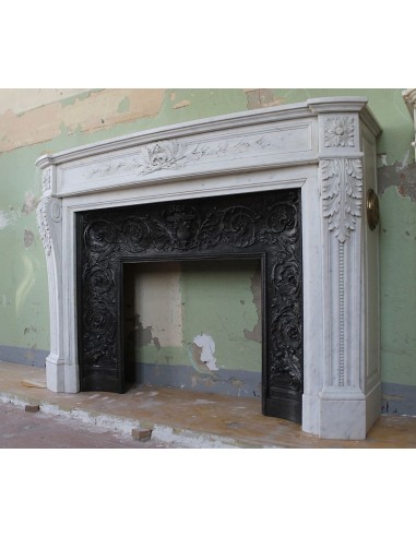 234 AG ECCEZIONALE CAMINO LUIGI XVI "RAMEAU...