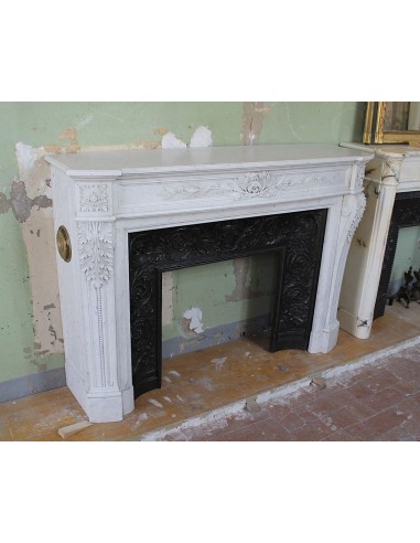 234 AG ECCEZIONALE CAMINO LUIGI XVI "RAMEAU...