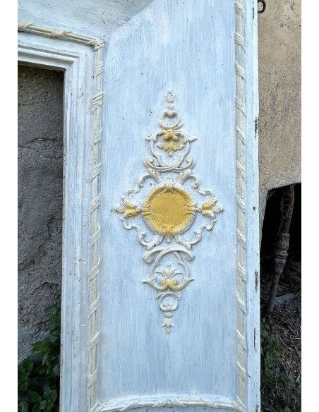 CG 098 CAMINO CONTROCUORE NEOCLASSICO IN FUSIONE DI GHISA ARTISTICA