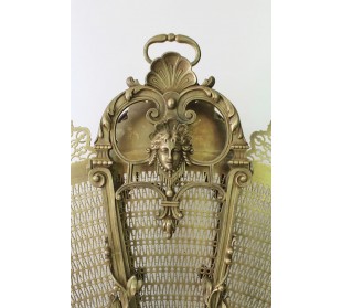 006 PARASCINTILLE "TÊTE DE FEMME" IN FUSIONE DI BRONZO 2