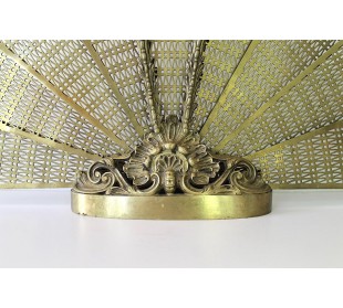 007 PARASCINTILLE A CODA DI PAVONE, IN BRONZO ED OTTONE,... 2