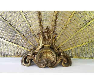 008 PARASCINTILLE ANTICO IN BRONZO PER CAMINI BAROCCHI 2