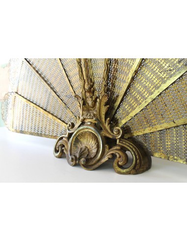 008 PARASCINTILLE ANTICO IN BRONZO PER CAMINI...