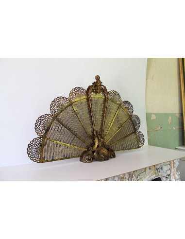 008 PARASCINTILLE ANTICO IN BRONZO PER CAMINI...