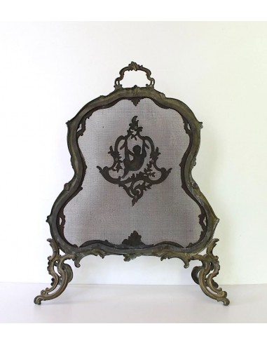 014 ANTICO PARASCINTILLE IN BRONZO, TRA BAROCCO...