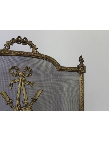 019 ELEGANTE PARASCINTILLE IN FUSIONE DI BRONZO