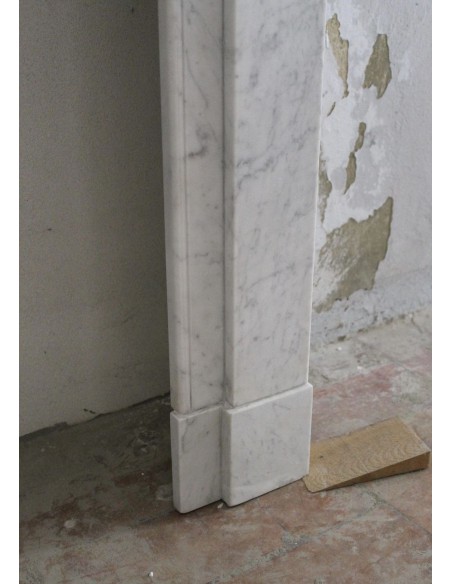 415 CAMINO LUIGI FILIPPO "MODILLON" IN MARMO BIANCO CARRARA QUALITA' GIOIA