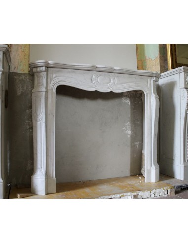 067 POMPADOUR PIED GALBE' SCOLPITO IN MARMO...