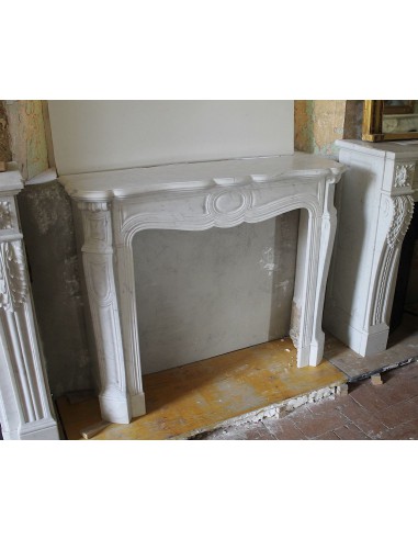 067 POMPADOUR PIED GALBE' SCOLPITO IN MARMO...