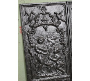 110 GRANDE JEU DE PLAQUES CON PADRE E FIGLIO  VICINI AL... 2